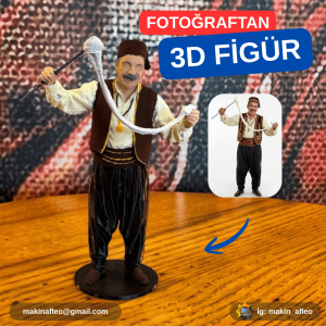 Kişiye Özel 3D Meslek Figürü